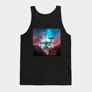 Whale in the universe Tank Top